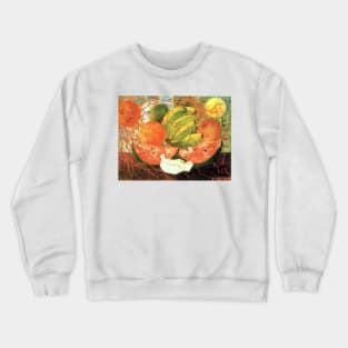 Fruit of Life by Frida Kahlo Crewneck Sweatshirt